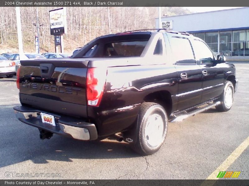 Black / Dark Charcoal 2004 Chevrolet Avalanche 1500 Z71 4x4