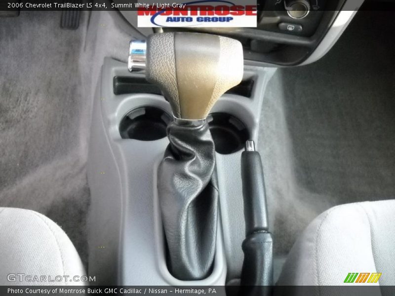 Summit White / Light Gray 2006 Chevrolet TrailBlazer LS 4x4