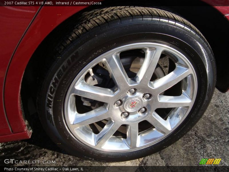 Infrared / Cashmere/Cocoa 2007 Cadillac STS 4 V8 AWD