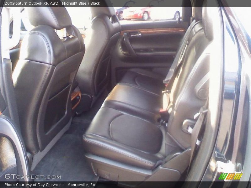 Midnight Blue / Black 2009 Saturn Outlook XR AWD