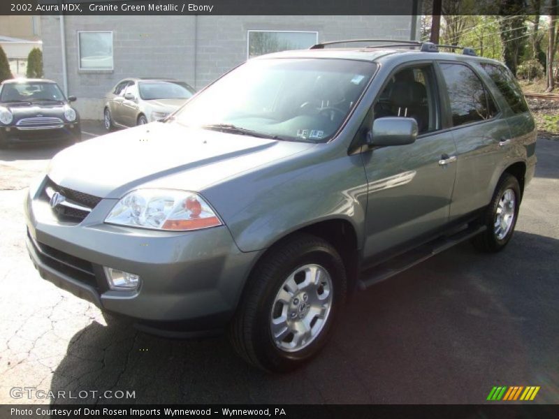 Granite Green Metallic / Ebony 2002 Acura MDX