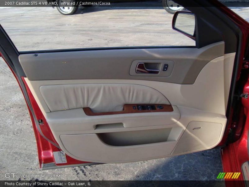 Infrared / Cashmere/Cocoa 2007 Cadillac STS 4 V8 AWD