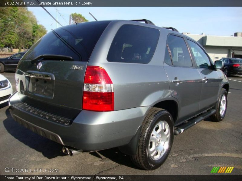 Granite Green Metallic / Ebony 2002 Acura MDX