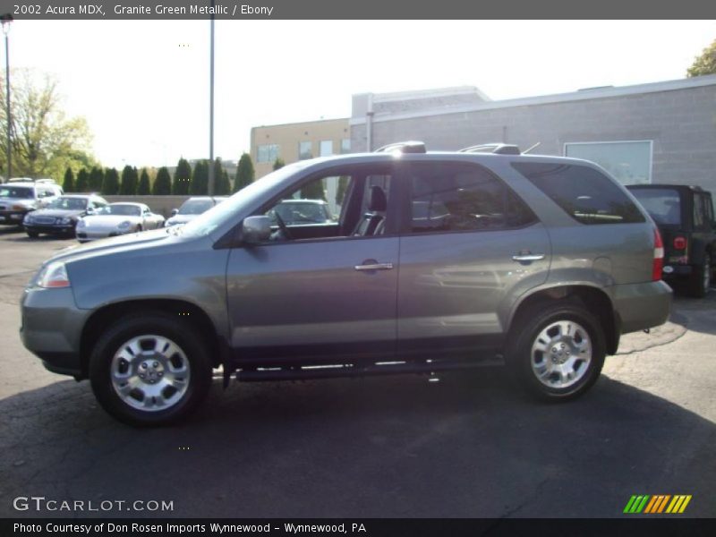 Granite Green Metallic / Ebony 2002 Acura MDX