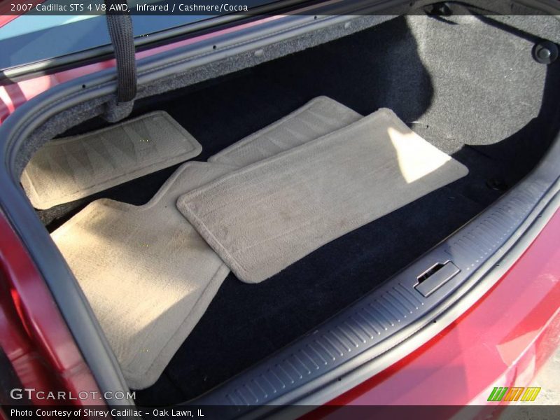 Infrared / Cashmere/Cocoa 2007 Cadillac STS 4 V8 AWD