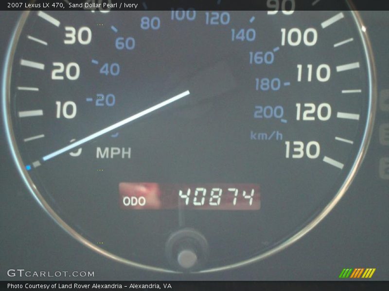 Sand Dollar Pearl / Ivory 2007 Lexus LX 470