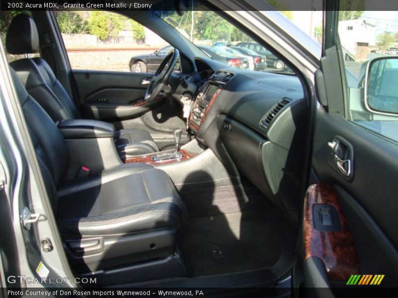 Granite Green Metallic / Ebony 2002 Acura MDX