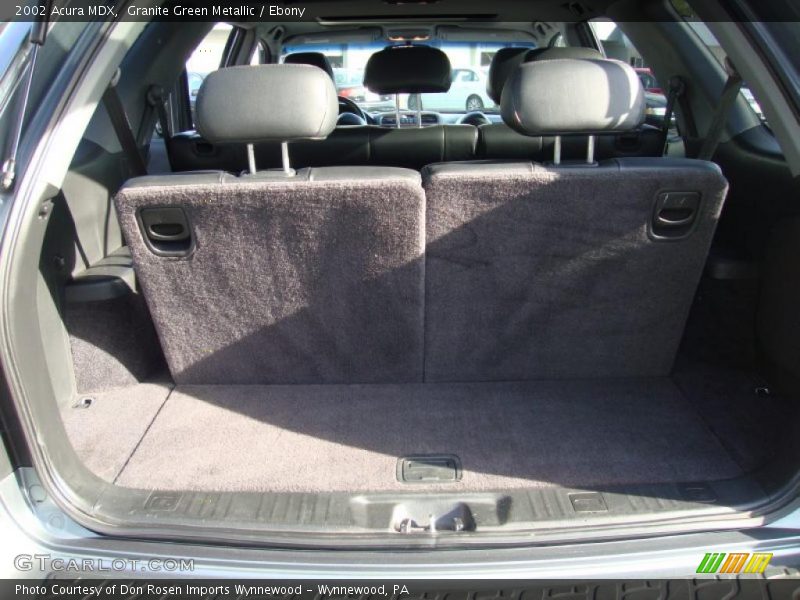 Granite Green Metallic / Ebony 2002 Acura MDX