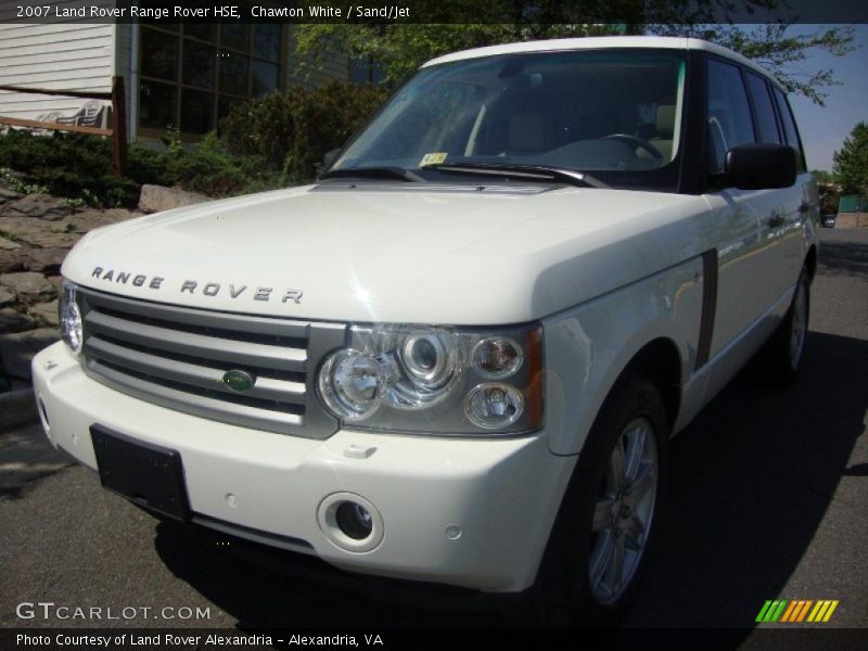 Chawton White / Sand/Jet 2007 Land Rover Range Rover HSE