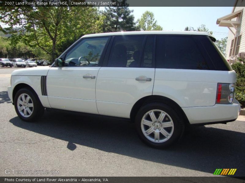 Chawton White / Sand/Jet 2007 Land Rover Range Rover HSE