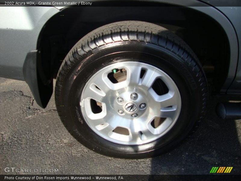 Granite Green Metallic / Ebony 2002 Acura MDX