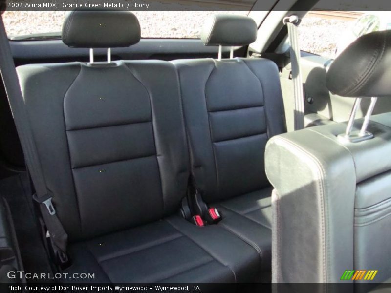 Granite Green Metallic / Ebony 2002 Acura MDX