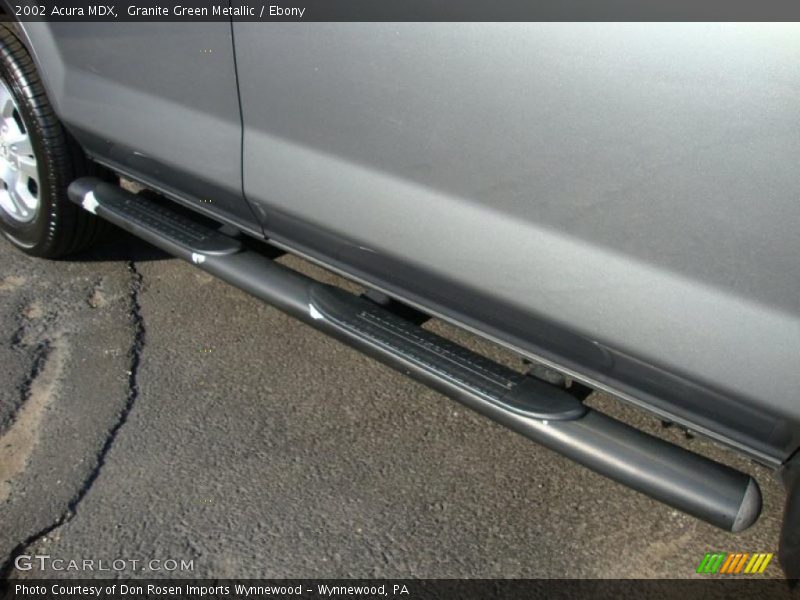 Granite Green Metallic / Ebony 2002 Acura MDX
