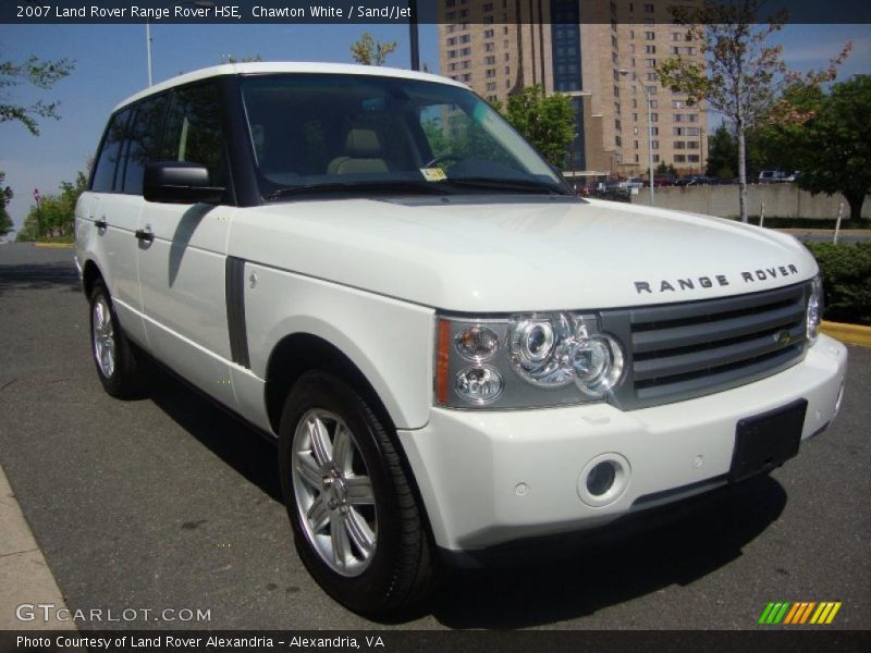 Chawton White / Sand/Jet 2007 Land Rover Range Rover HSE