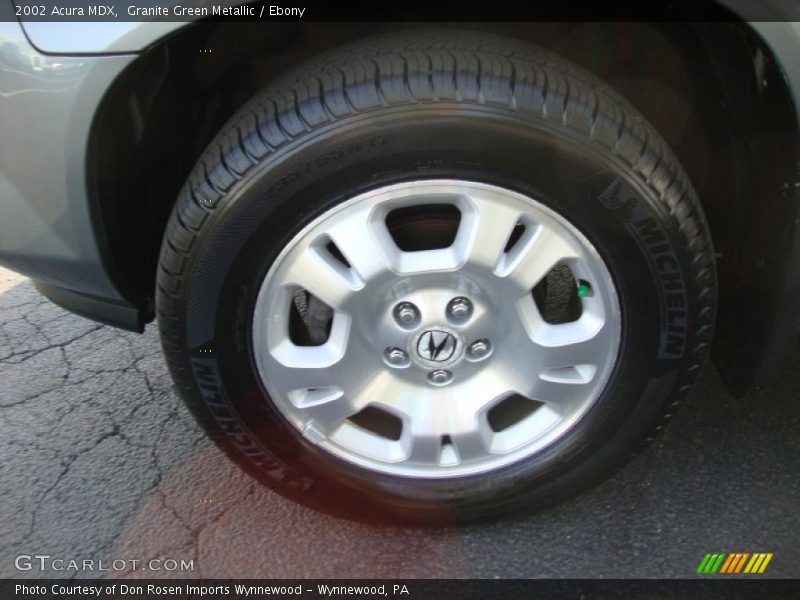 Granite Green Metallic / Ebony 2002 Acura MDX