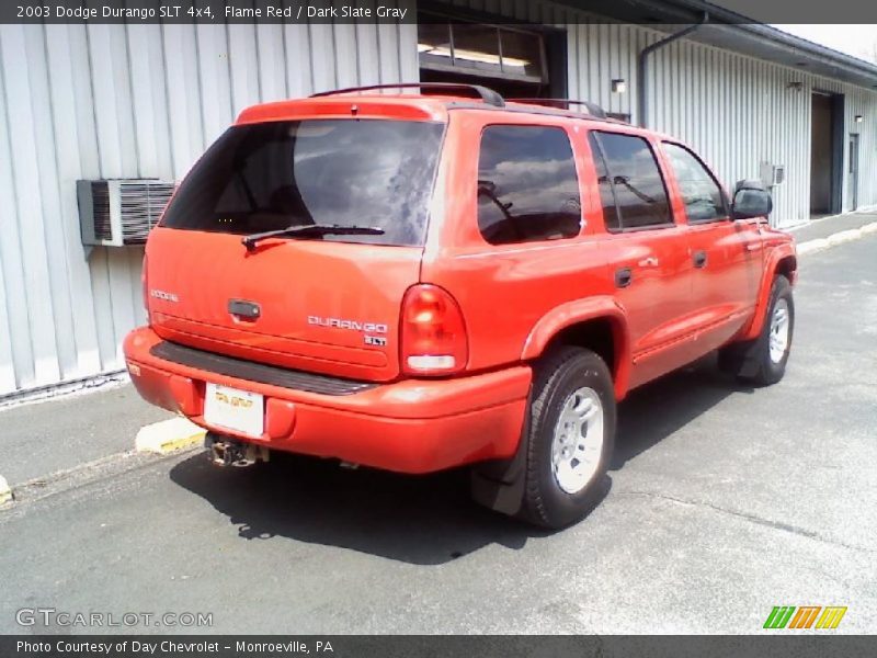 Flame Red / Dark Slate Gray 2003 Dodge Durango SLT 4x4