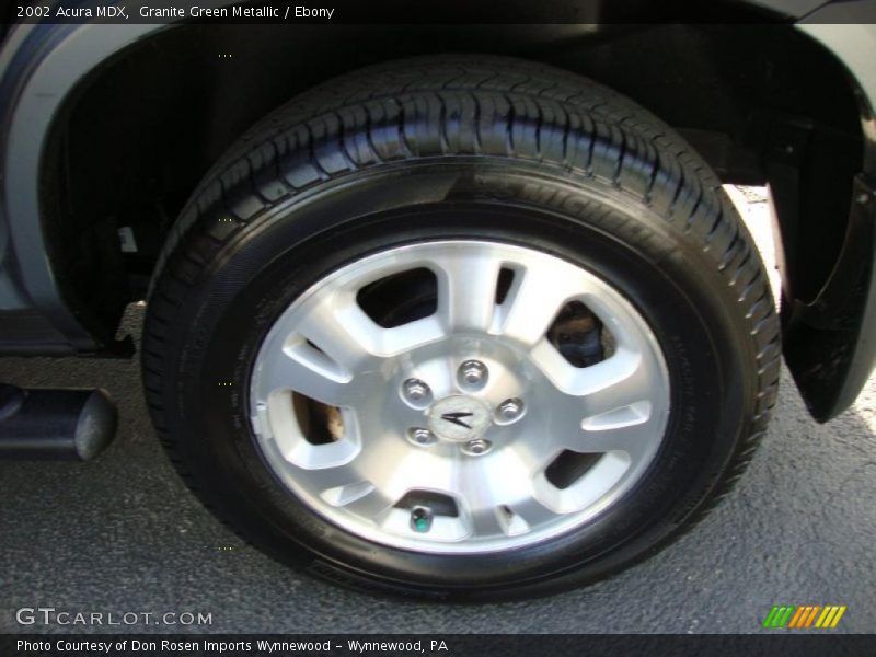 Granite Green Metallic / Ebony 2002 Acura MDX