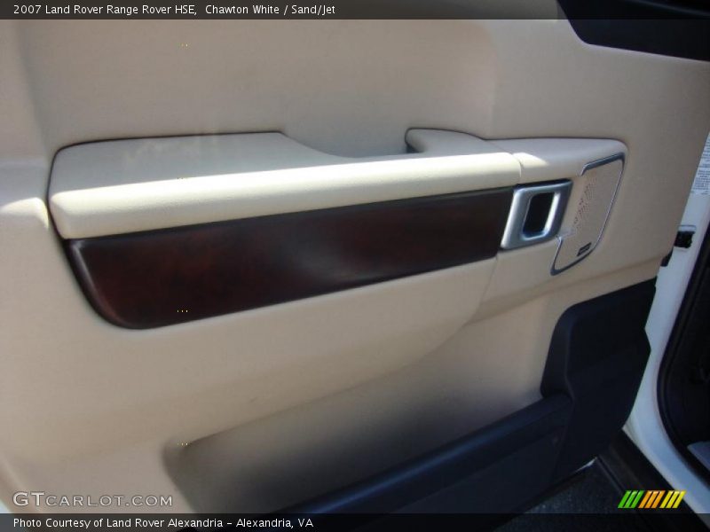 Chawton White / Sand/Jet 2007 Land Rover Range Rover HSE