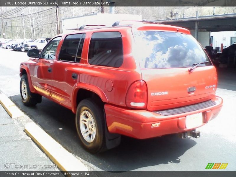 Flame Red / Dark Slate Gray 2003 Dodge Durango SLT 4x4