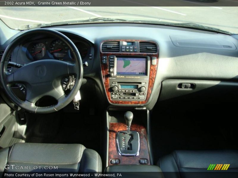 Granite Green Metallic / Ebony 2002 Acura MDX