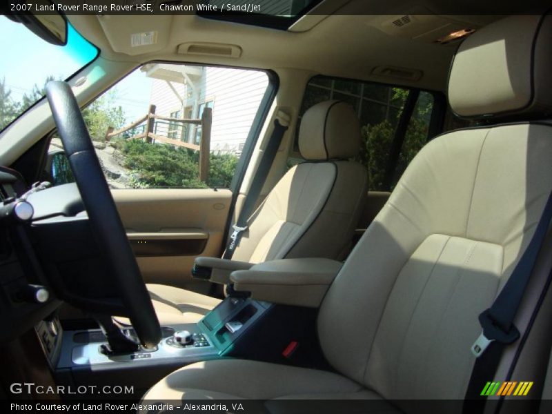 Chawton White / Sand/Jet 2007 Land Rover Range Rover HSE