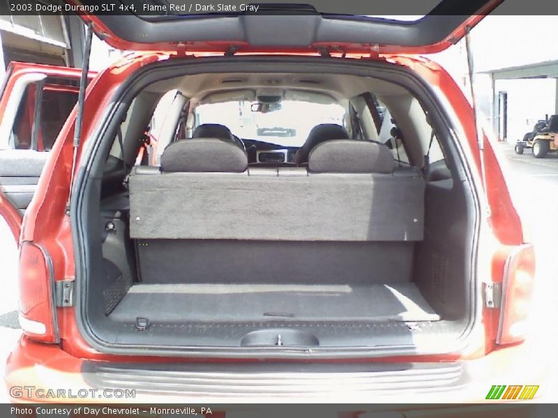 Flame Red / Dark Slate Gray 2003 Dodge Durango SLT 4x4