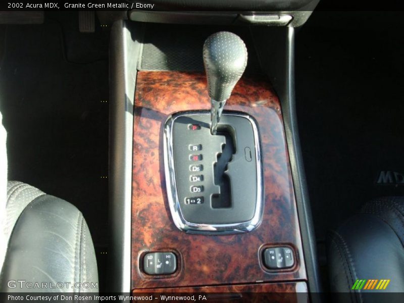 Granite Green Metallic / Ebony 2002 Acura MDX