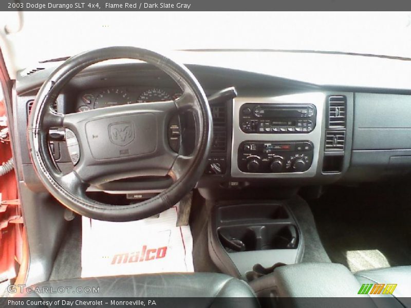 Flame Red / Dark Slate Gray 2003 Dodge Durango SLT 4x4