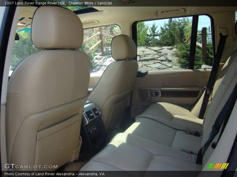 Chawton White / Sand/Jet 2007 Land Rover Range Rover HSE