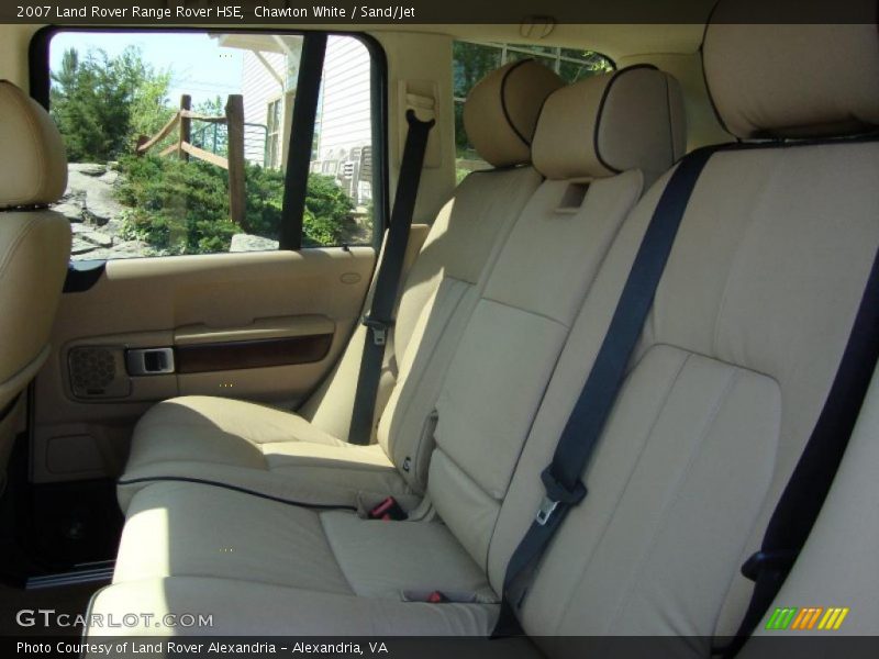 Chawton White / Sand/Jet 2007 Land Rover Range Rover HSE