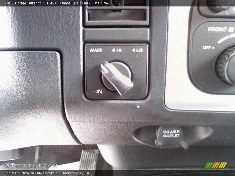 Flame Red / Dark Slate Gray 2003 Dodge Durango SLT 4x4