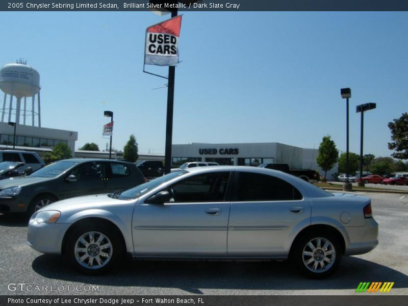 Brilliant Silver Metallic / Dark Slate Gray 2005 Chrysler Sebring Limited Sedan
