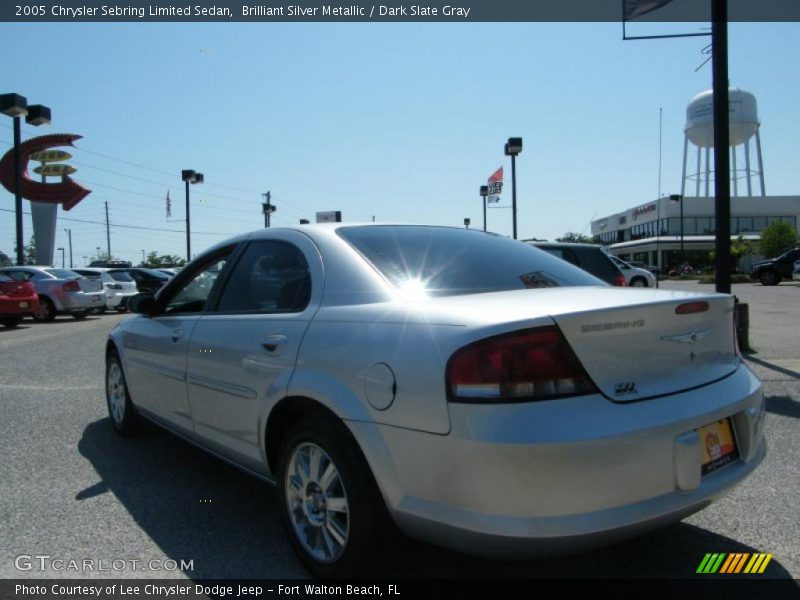 Brilliant Silver Metallic / Dark Slate Gray 2005 Chrysler Sebring Limited Sedan