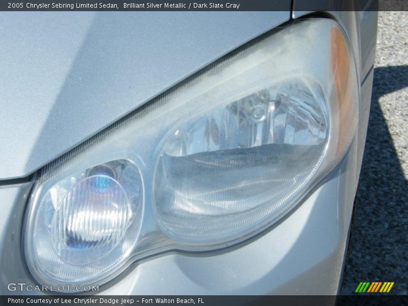 Brilliant Silver Metallic / Dark Slate Gray 2005 Chrysler Sebring Limited Sedan