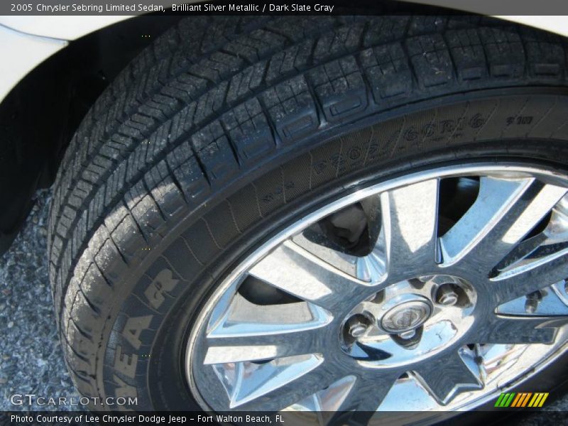 Brilliant Silver Metallic / Dark Slate Gray 2005 Chrysler Sebring Limited Sedan