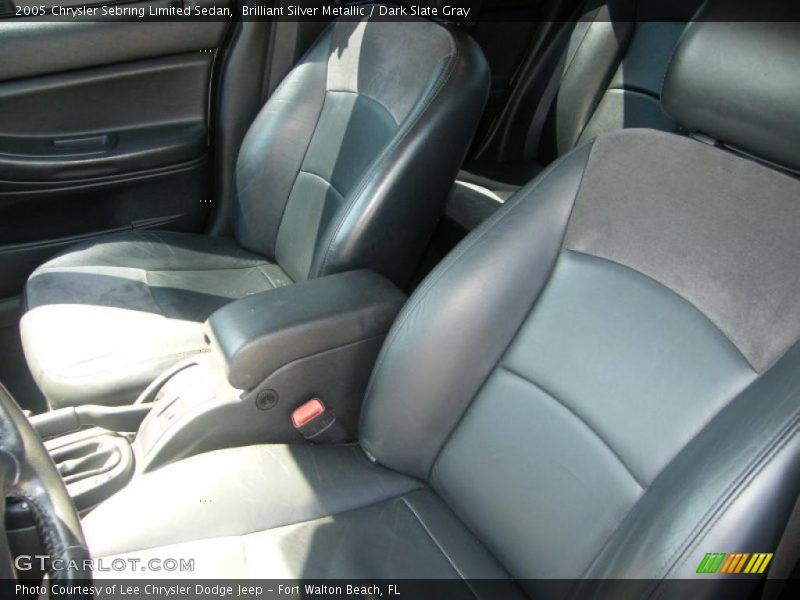 Brilliant Silver Metallic / Dark Slate Gray 2005 Chrysler Sebring Limited Sedan