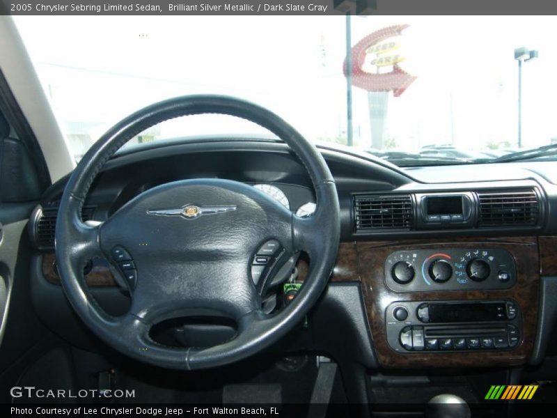 Brilliant Silver Metallic / Dark Slate Gray 2005 Chrysler Sebring Limited Sedan