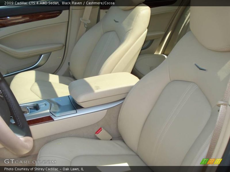 Black Raven / Cashmere/Cocoa 2009 Cadillac CTS 4 AWD Sedan