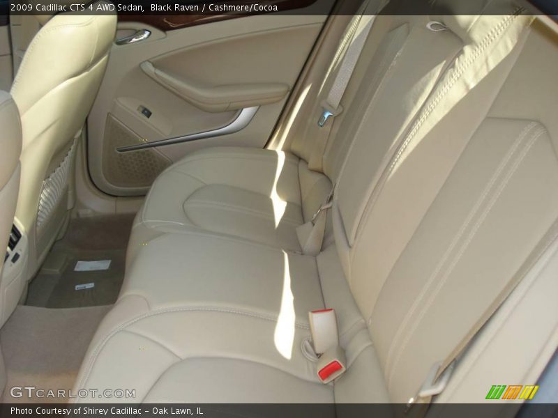Black Raven / Cashmere/Cocoa 2009 Cadillac CTS 4 AWD Sedan