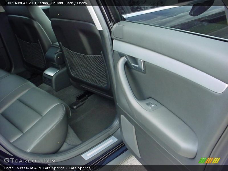 Brilliant Black / Ebony 2007 Audi A4 2.0T Sedan