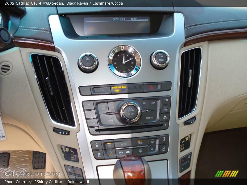 Black Raven / Cashmere/Cocoa 2009 Cadillac CTS 4 AWD Sedan
