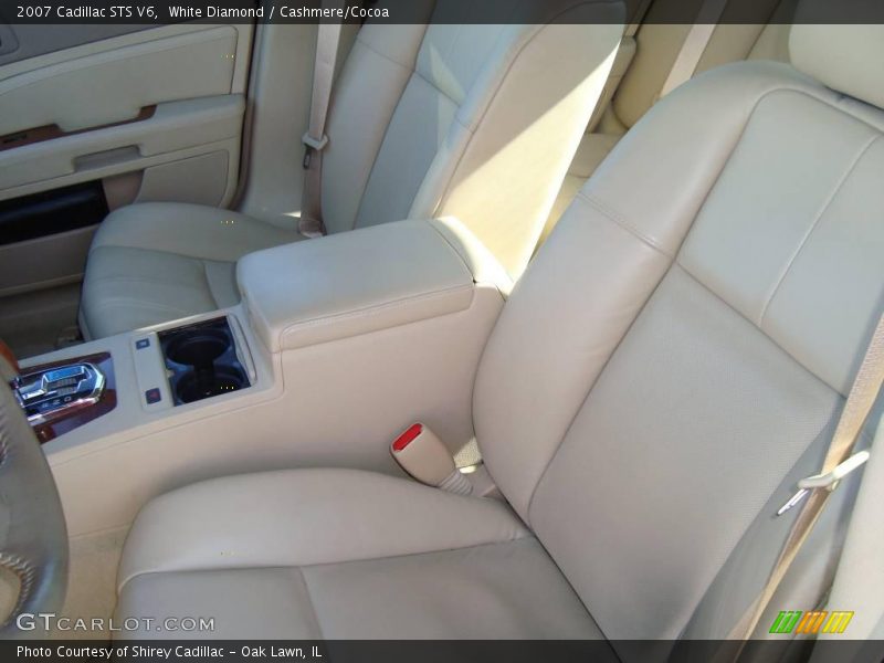 White Diamond / Cashmere/Cocoa 2007 Cadillac STS V6