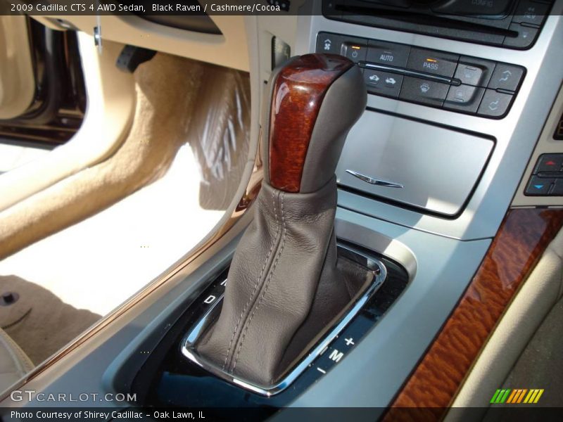 Black Raven / Cashmere/Cocoa 2009 Cadillac CTS 4 AWD Sedan