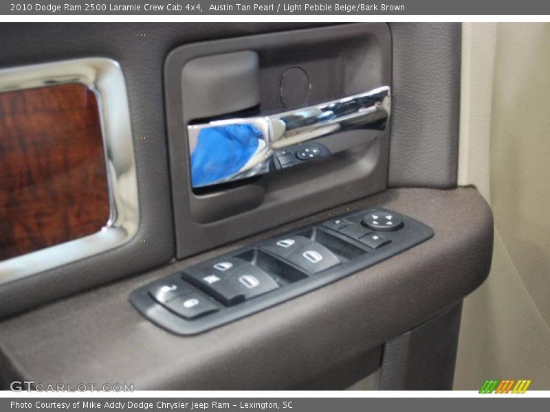 Austin Tan Pearl / Light Pebble Beige/Bark Brown 2010 Dodge Ram 2500 Laramie Crew Cab 4x4