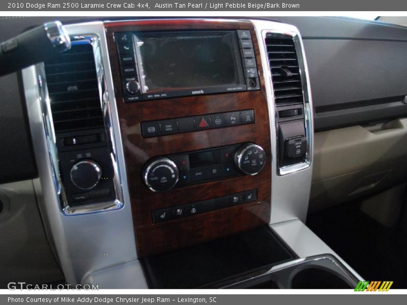 Austin Tan Pearl / Light Pebble Beige/Bark Brown 2010 Dodge Ram 2500 Laramie Crew Cab 4x4
