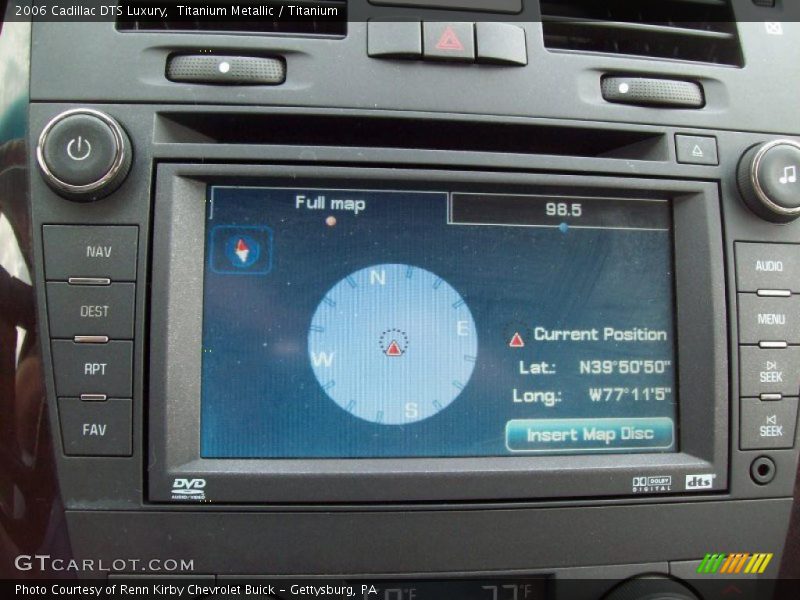 Titanium Metallic / Titanium 2006 Cadillac DTS Luxury