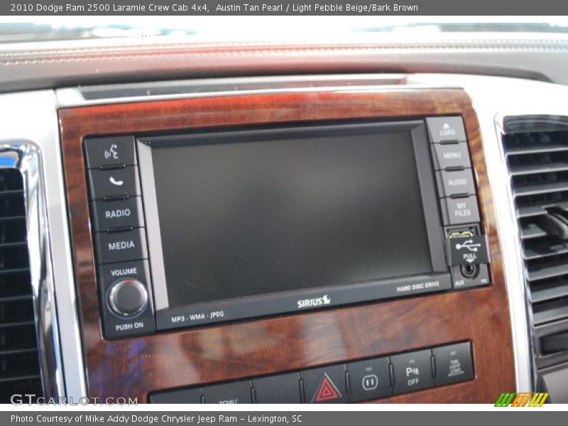 Austin Tan Pearl / Light Pebble Beige/Bark Brown 2010 Dodge Ram 2500 Laramie Crew Cab 4x4