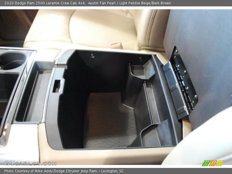 Austin Tan Pearl / Light Pebble Beige/Bark Brown 2010 Dodge Ram 2500 Laramie Crew Cab 4x4