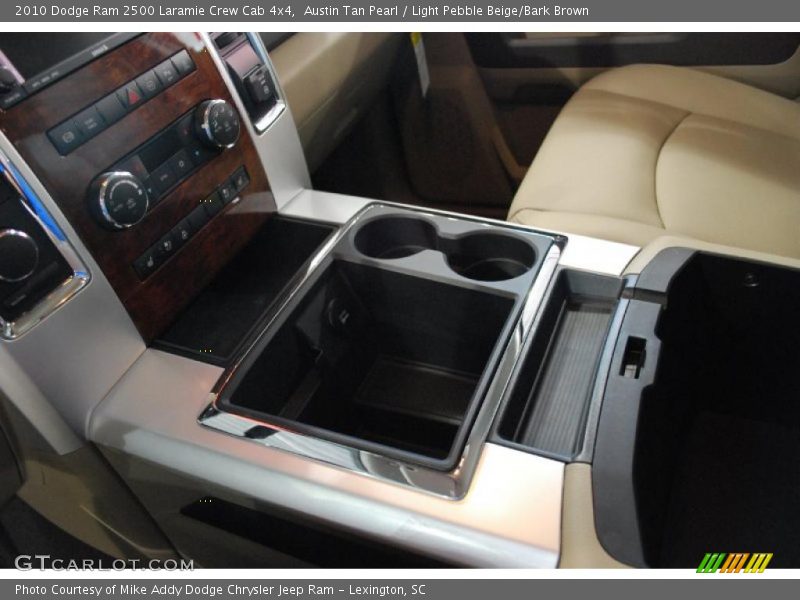 Austin Tan Pearl / Light Pebble Beige/Bark Brown 2010 Dodge Ram 2500 Laramie Crew Cab 4x4