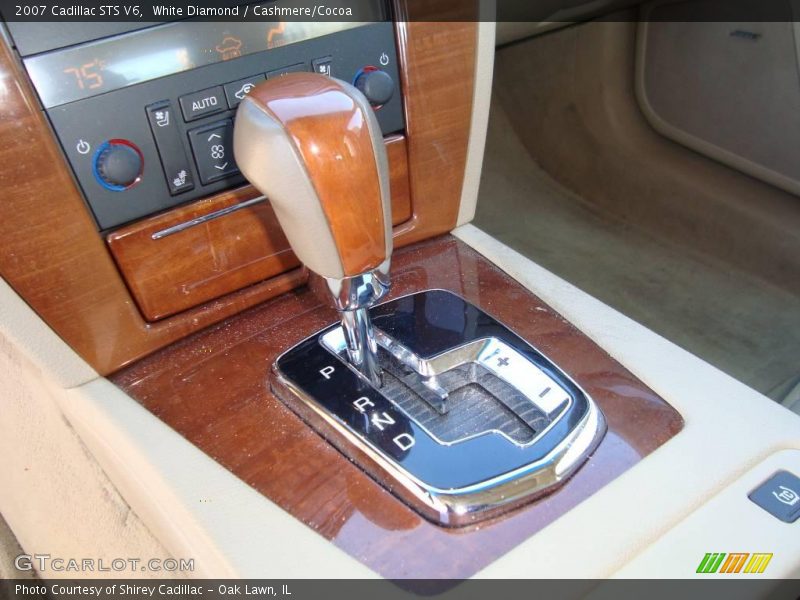 White Diamond / Cashmere/Cocoa 2007 Cadillac STS V6